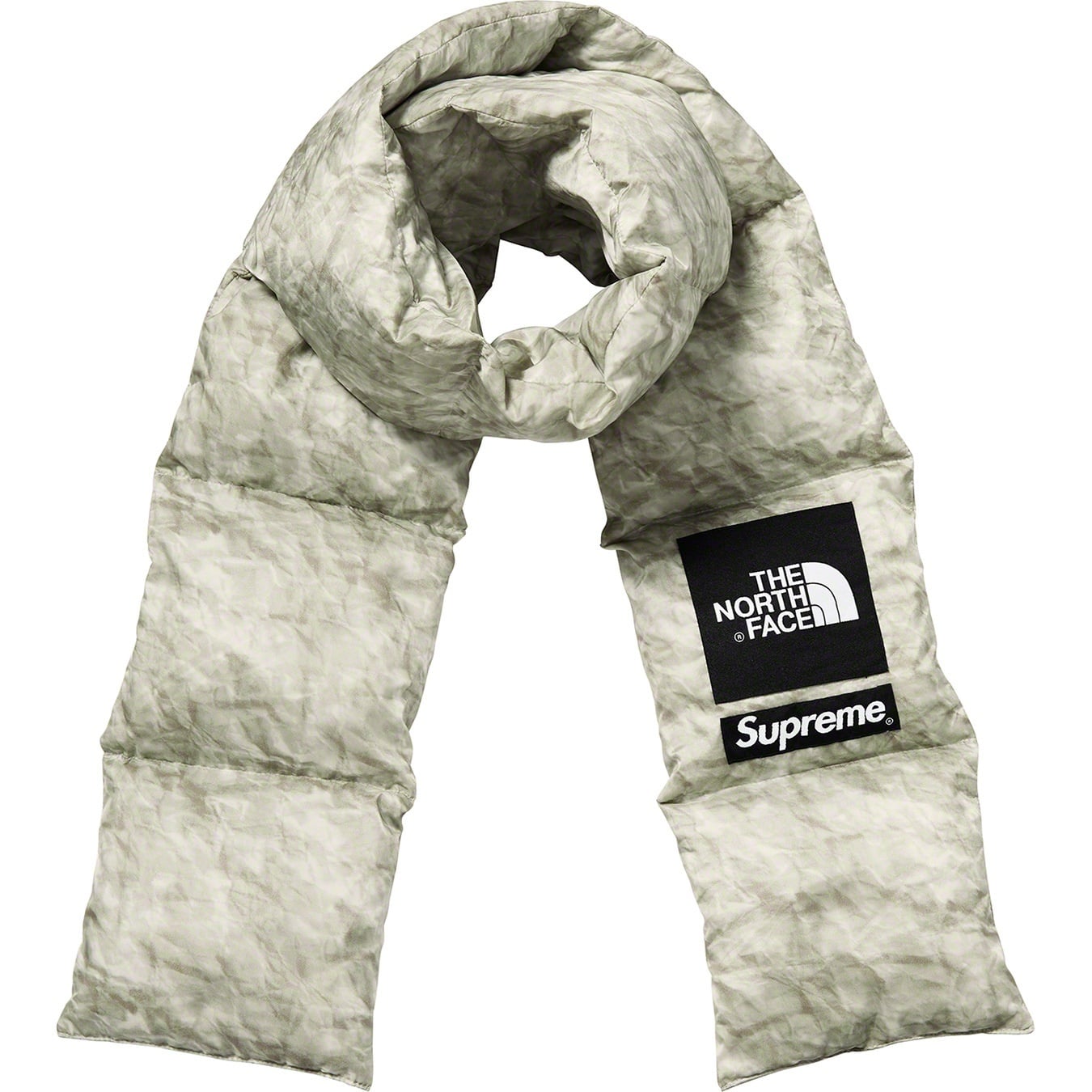 Supreme®/The North Face® Paper Print 700-Fill Down Scarf view 2